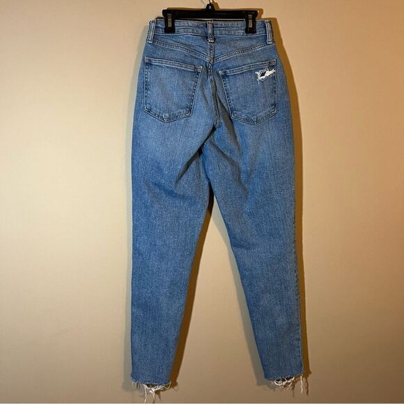✨ Old Navy Women’s High Rise O.G. Straight Jeans 4 Tall - Picture 5 of 10